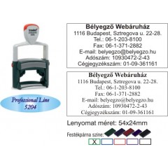 Trodat Professional Line 5204 bélyegző